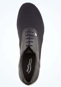 Port Dance Men's Santiago Dance Shoe -Diaman Dance Wear Shop pd030santiago blk top 1 34588.1678885238