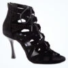 Port Dance Ana Dance Shoe 2.8" -Diaman Dance Wear Shop pd804 blk main 1 14228.1678885255