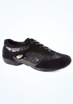 Port Dance Aurora Dance Shoe -Diaman Dance Wear Shop pdpd01 black side t 92088.1694686146