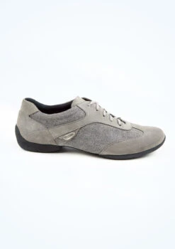 Port Dance Men's Rafael Dance Shoe -Diaman Dance Wear Shop pdpd07 grey side t 37067.1697757689