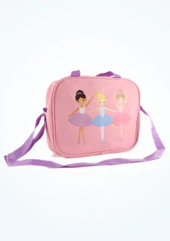 Roch Valley Ballet Shoes Dance Bag -Diaman Dance Wear Shop rolpsb pink front t 72098.1694686185