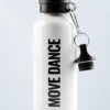Move Dance Water Bottle -Diaman Dance Wear Shop sf183 black front 33745.1678885506