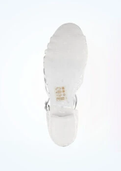 Freed Sparkle Ballroom Shoe 1" - Silver -Diaman Dance Wear Shop sparkle freed sparkle ballroom shoe 1 silver no2 77243.1676420569