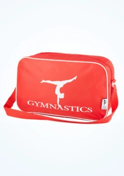 Tappers & Pointers Gymnastics Bag -Diaman Dance Wear Shop ta gymbag tappers and pointers gymnastics bag red front 63781.1678886360