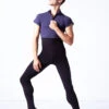 Wear Moi Elan Mens Footless Unitard -Diaman Dance Wear Shop wmelan navy blue front 1 31186.1695165825
