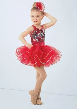 Weissman When Can I See You Again -Diaman Dance Wear Shop wn 10164 weissman when can i see you again red front T 50789.1698534991