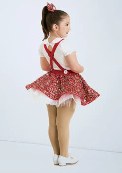 Weissman Christmas Eve -Diaman Dance Wear Shop wn 10900 weissman christmas eve red back 03722.1678886914