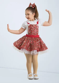 Weissman Christmas Eve -Diaman Dance Wear Shop wn 10900 weissman christmas eve red front T 53965.1698813432
