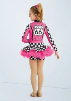 Weissman Route 66 -Diaman Dance Wear Shop wn 11178 weissman route 66 pink back 70766.1678886968