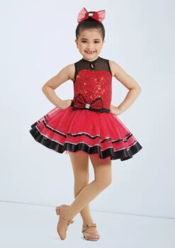 Weissman Me Too -Diaman Dance Wear Shop wn 12028 weissman me too red front 56096.1678887267