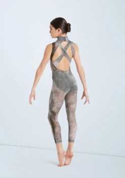 Weissman Unravel -Diaman Dance Wear Shop wn sm11206 weissman smokey mesh unitard green back 13671.1678891569