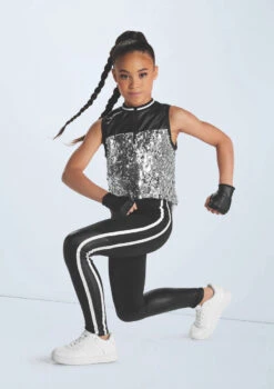 Weissman What U Workin' With? -Diaman Dance Wear Shop wn15469 silver 1980 79208.1694044372