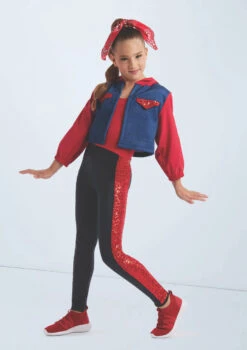 Weissman Diva -Diaman Dance Wear Shop wn15472 red 6120 51433.1698823771