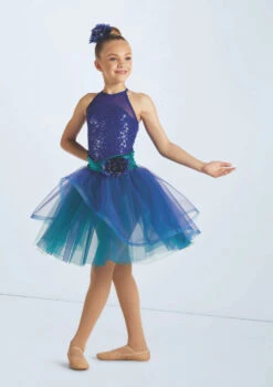 Weissman Kiss The Girl -Diaman Dance Wear Shop wn15826 sapphire 529 99506.1698716277