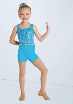 Weissman Who Says -Diaman Dance Wear Shop wn15904 turquoise 7667 78767.1694046500