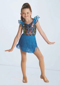 Weissman Let's Go Crazy -Diaman Dance Wear Shop wn16235 peacock 3323 76251.1694435090
